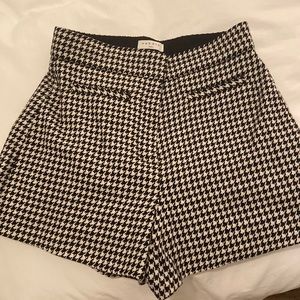 Sandro Herringbone Shorts